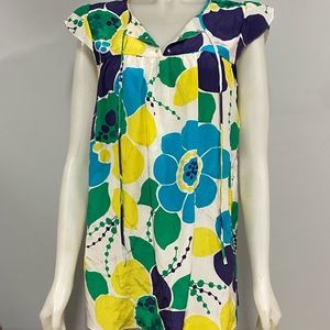 Whitley $165 Silk Tunic Top Shirt